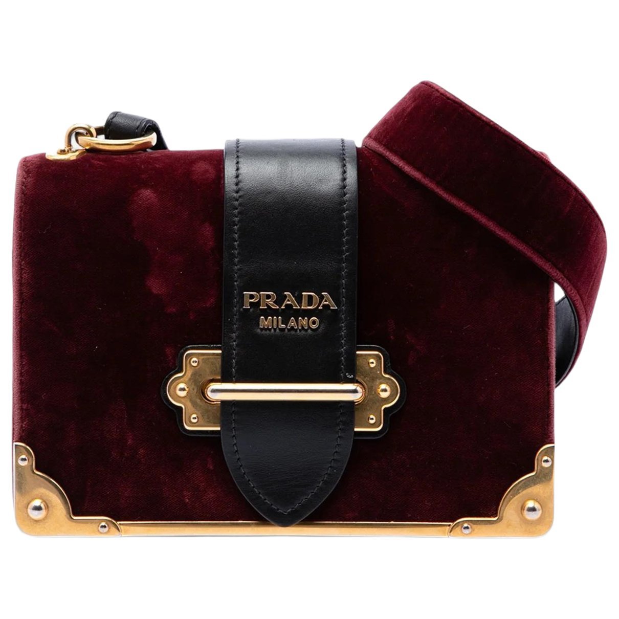 Cahier cloth crossbody bag