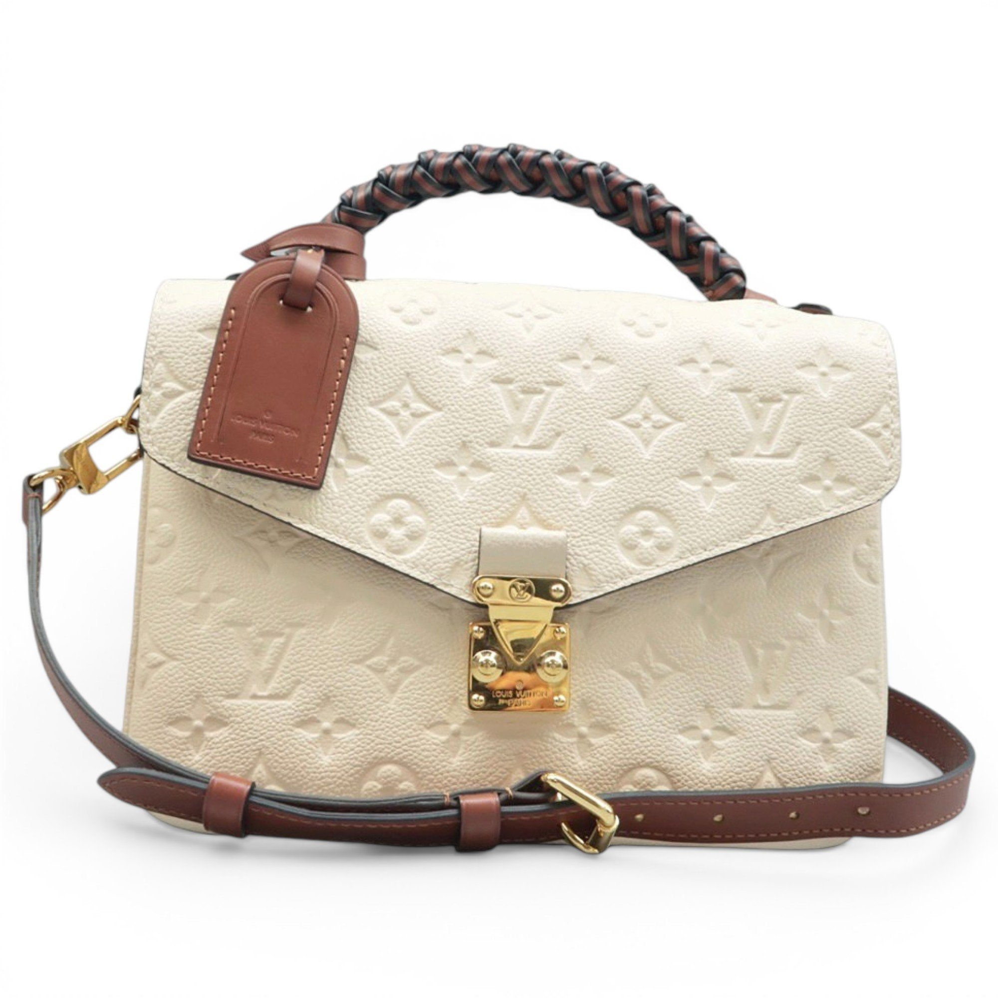 Metis leather crossbody bag