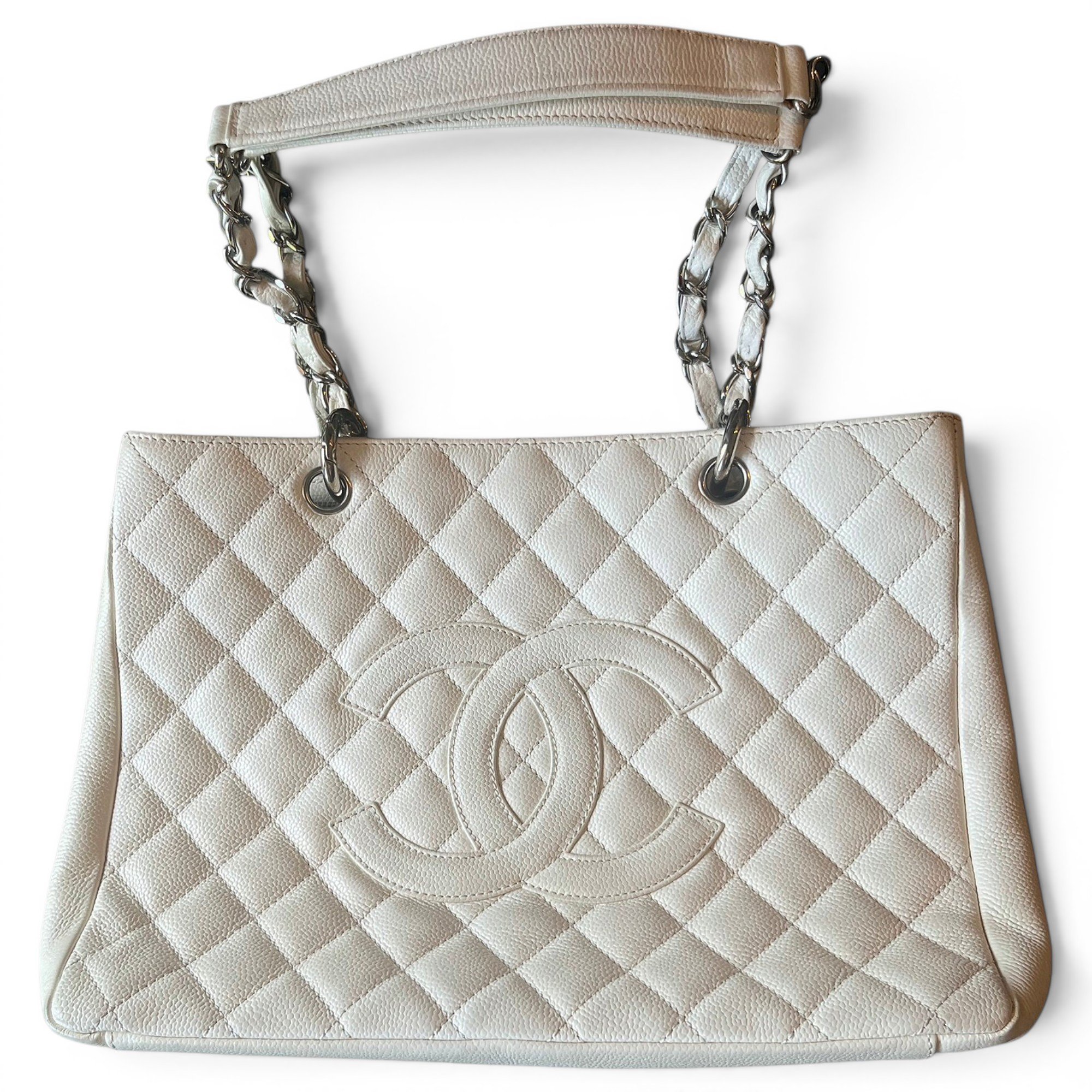 Grand shopping leather tote