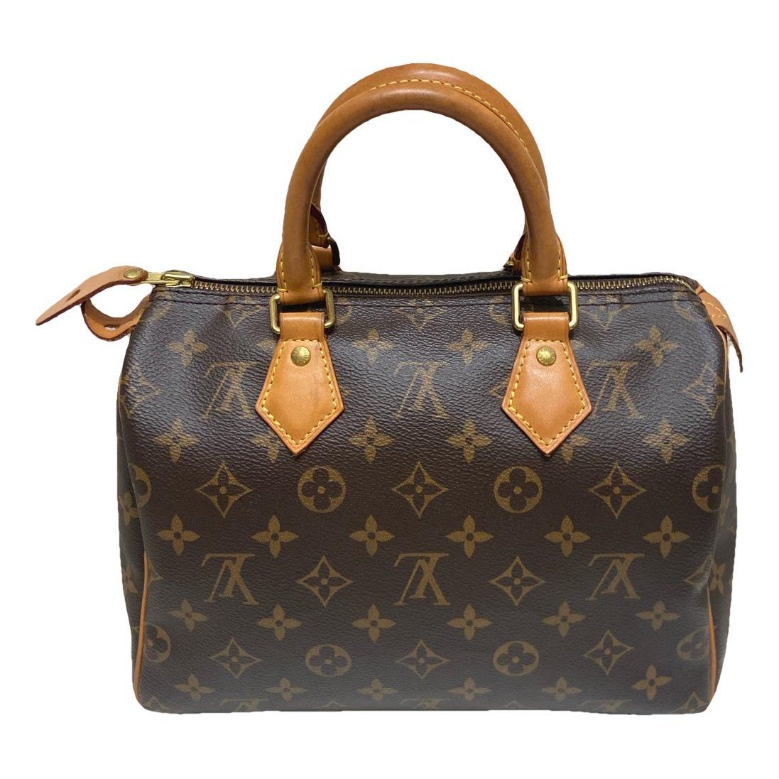 Speedy leather handbag