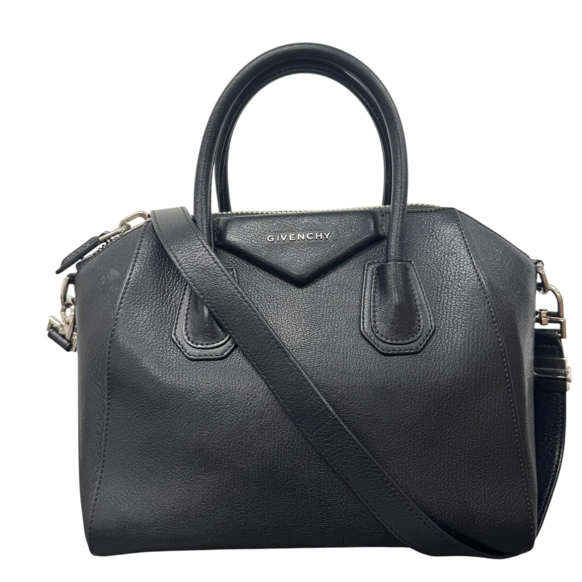 Leather handbag