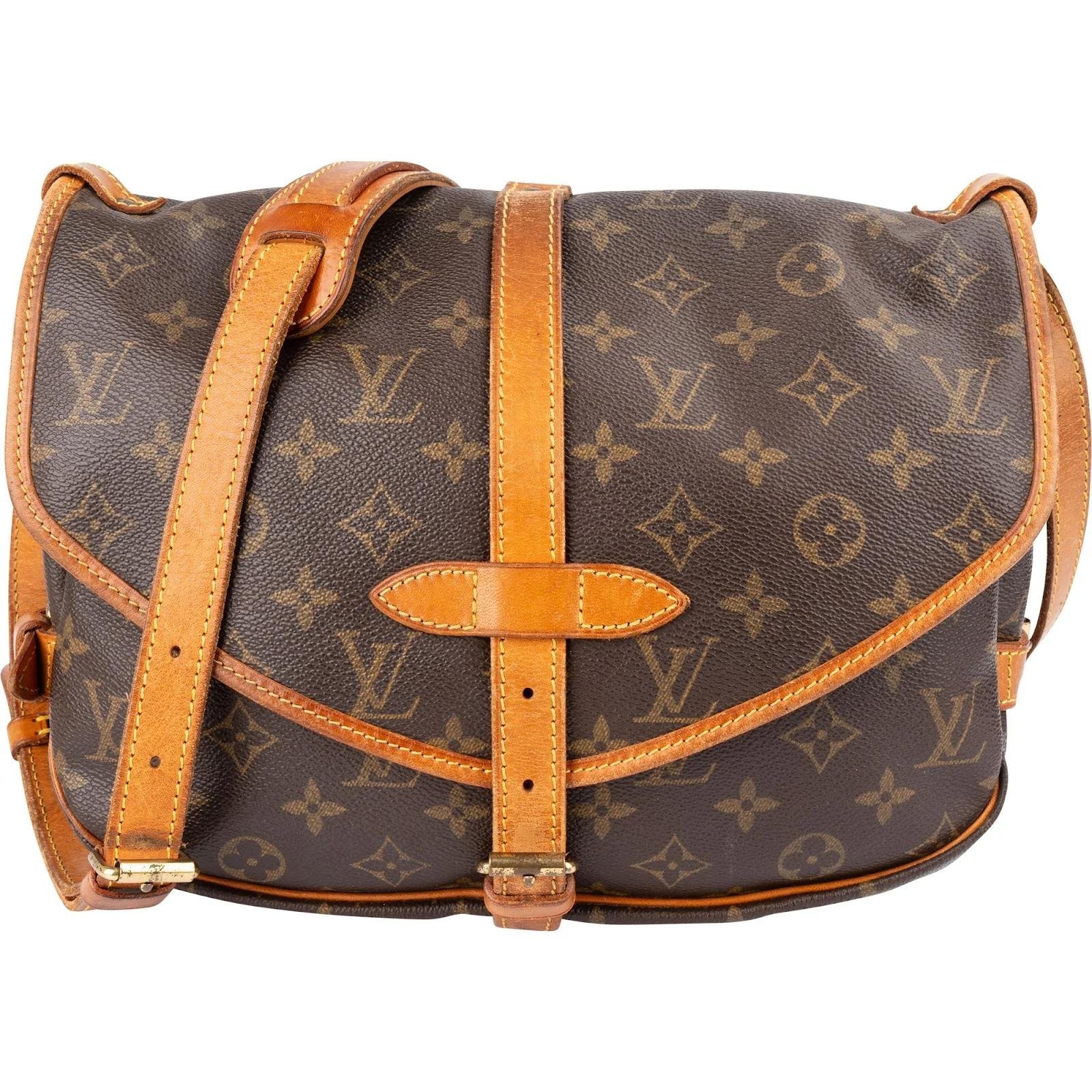 Saumur leather crossbody bag