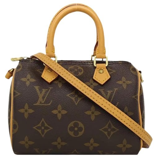 Louis Vuitton Nano Speedy / Mini HL leather handbag