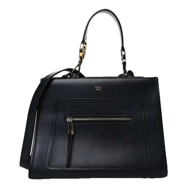 Runaway leather handbag