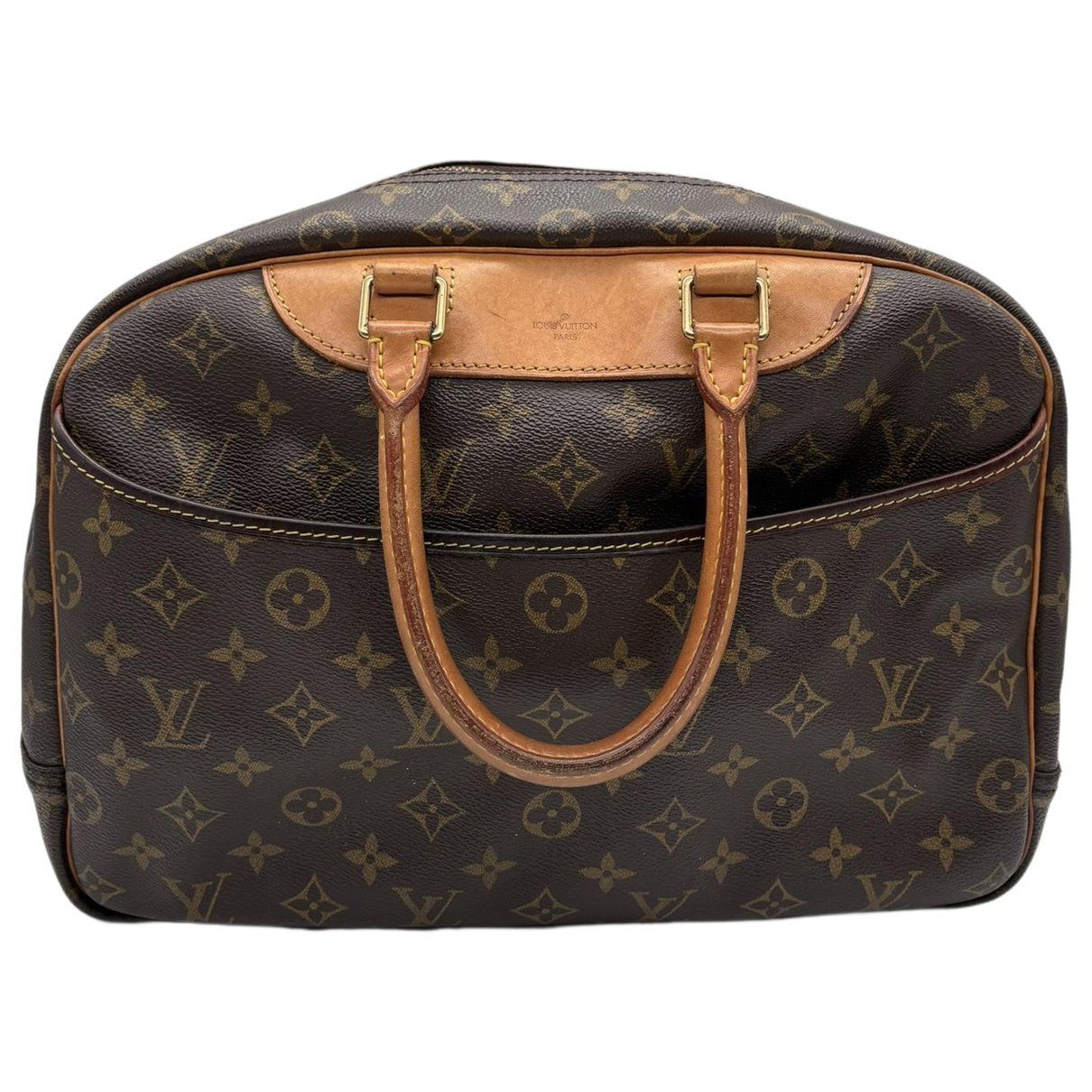 Deauville leather handbag