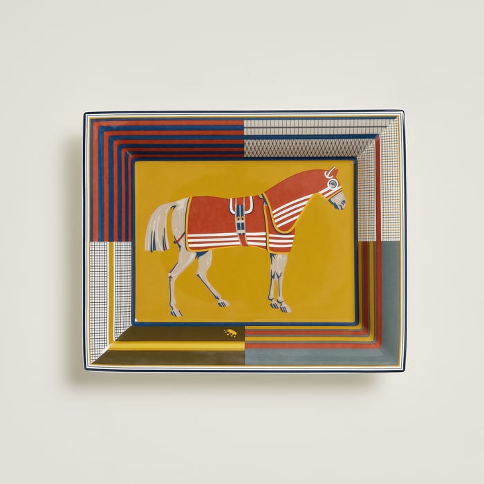 Citrine Rocabar a Cheval Change Tray