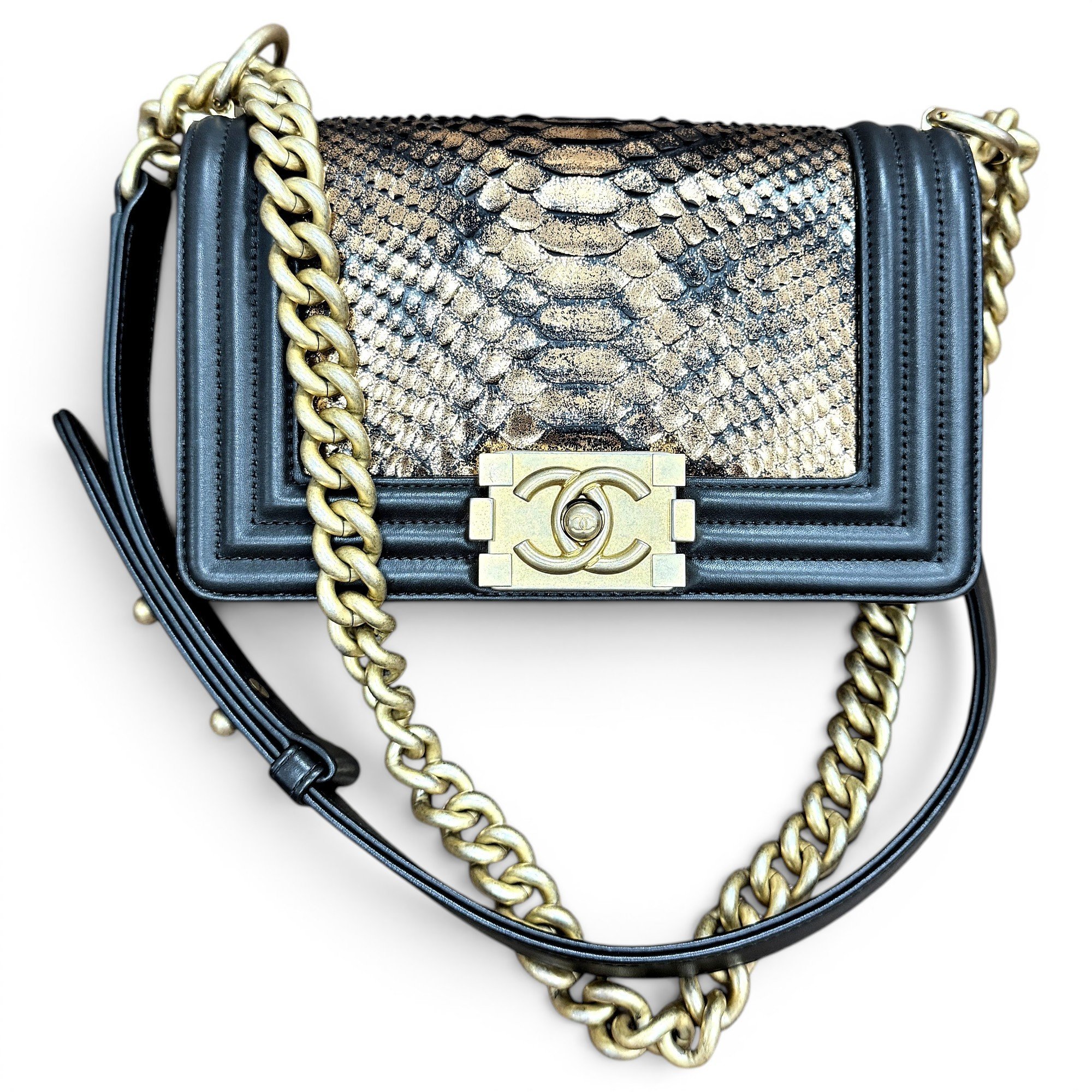 Boy leather crossbody bag