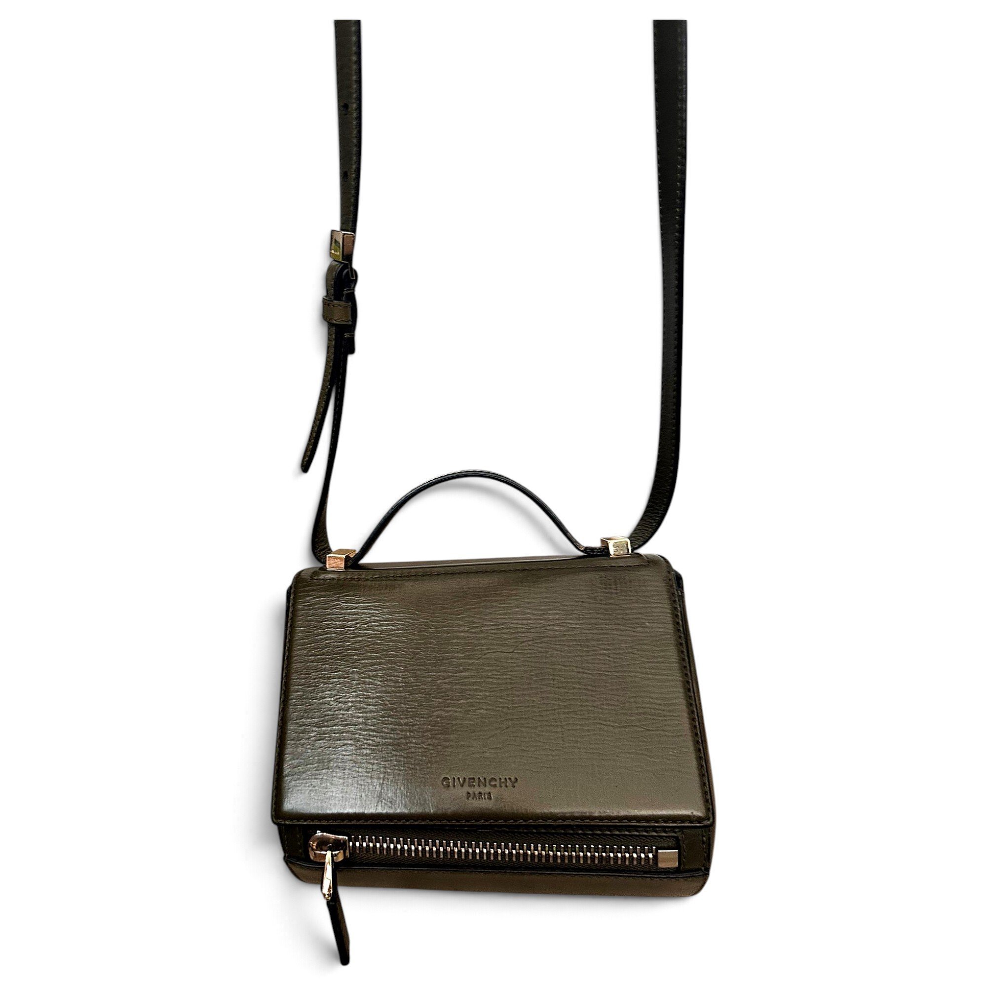 Pandora Box leather handbag