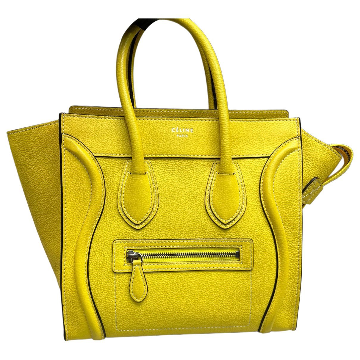 Luggage leather handbag