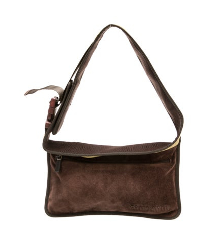 Miu Miu Miu Suede Shoulder Bag Vintage