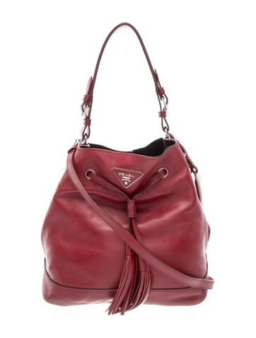 Soft Calf Leather Bucket Bag