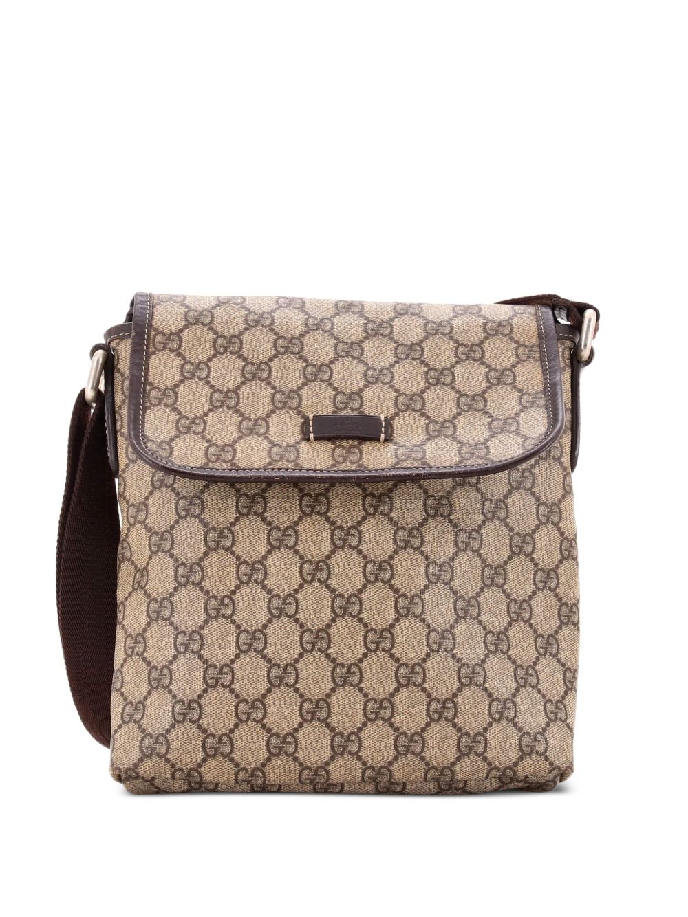 Flap Messenger GG Coated Canvas Small crossbody bag