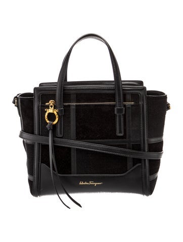 Leather Top Handle Bag