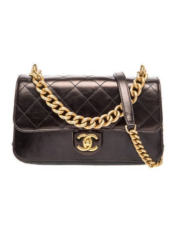 Paris-Cosmopolite Small Straight Lined Flap Bag