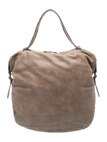 Leather Top Handle Bag