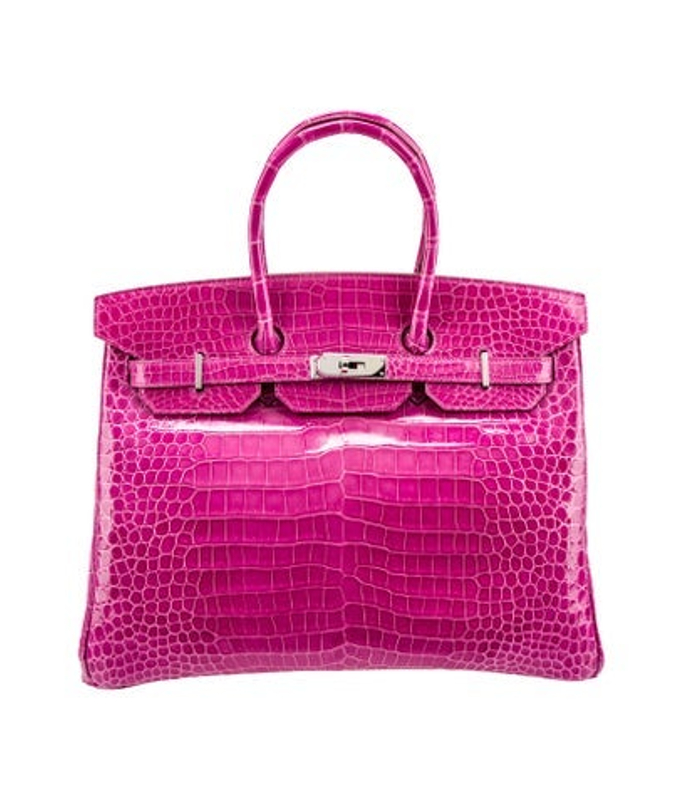Hermes Shiny Crocodile Birkin 35