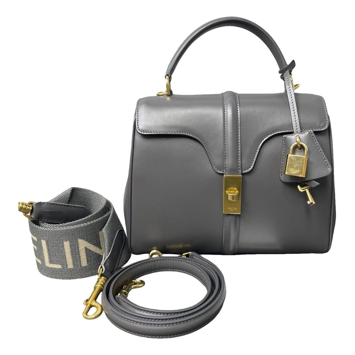 Sac 16 leather handbag