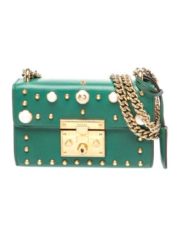 Faux Pearl Padlock Small