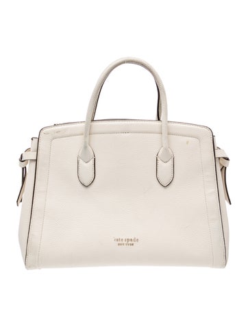Leather Top Handle Bag