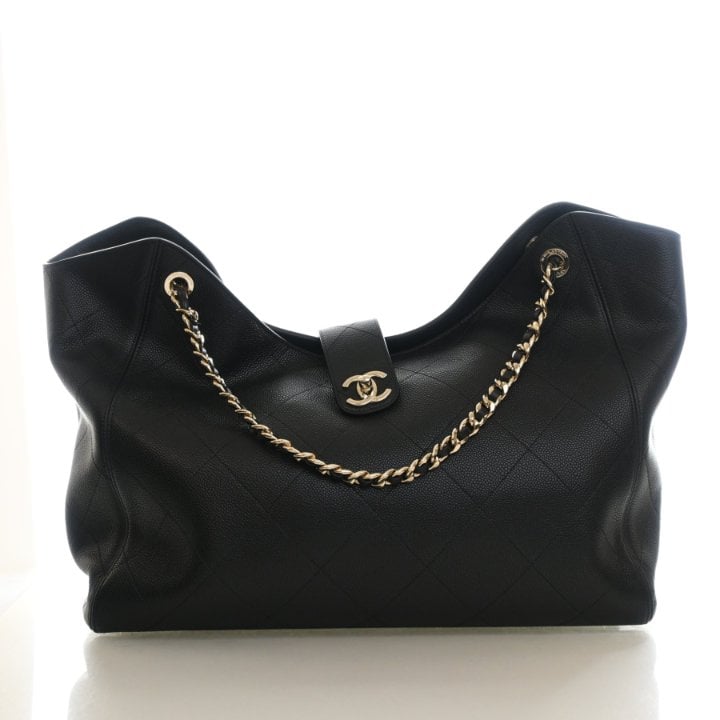 Chanel Large Caviar Shopping Bag