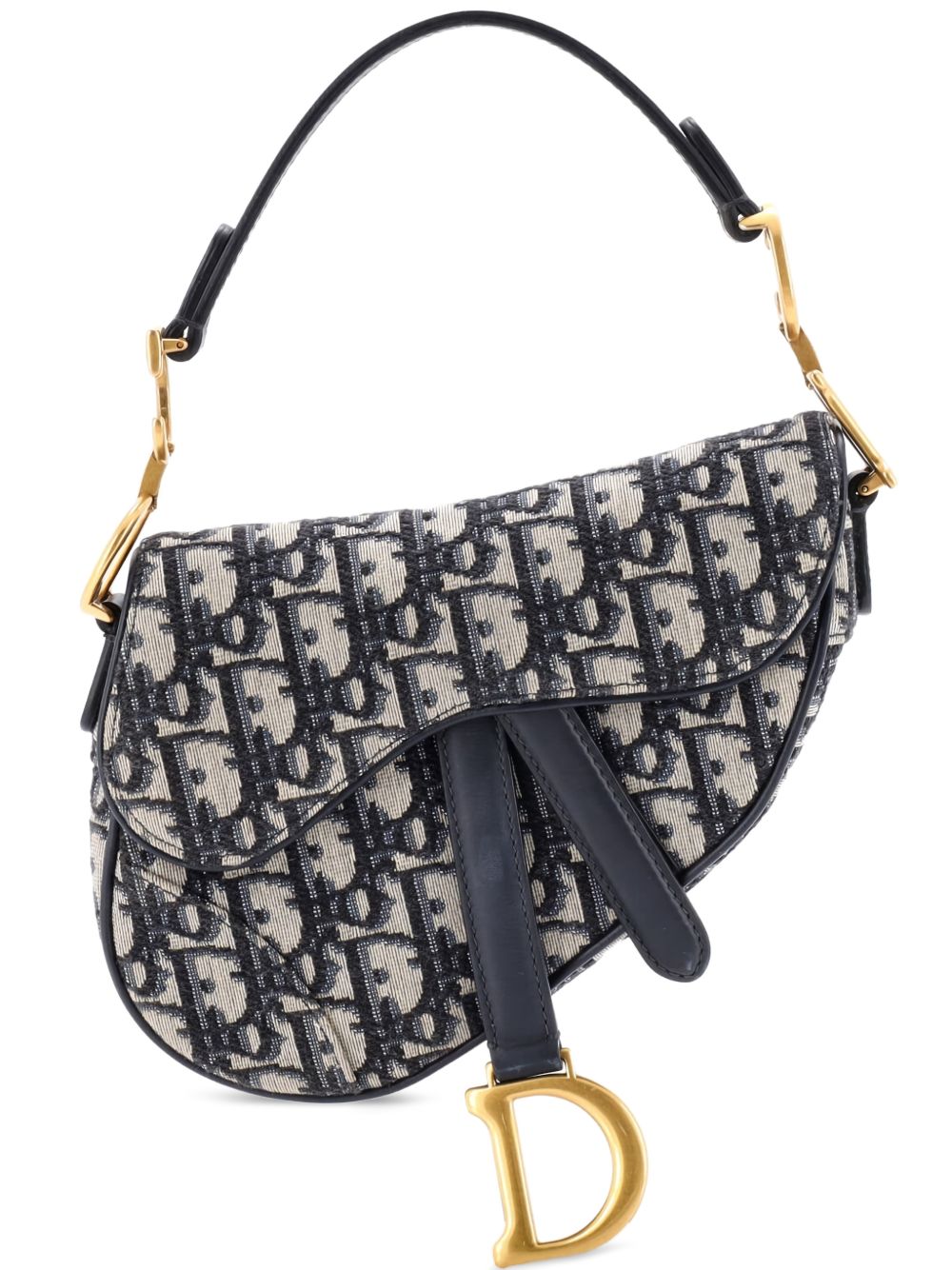 Saddle Handbag Oblique Canvas Mini shoulder bag