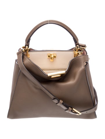 Leather Peekaboo Medium