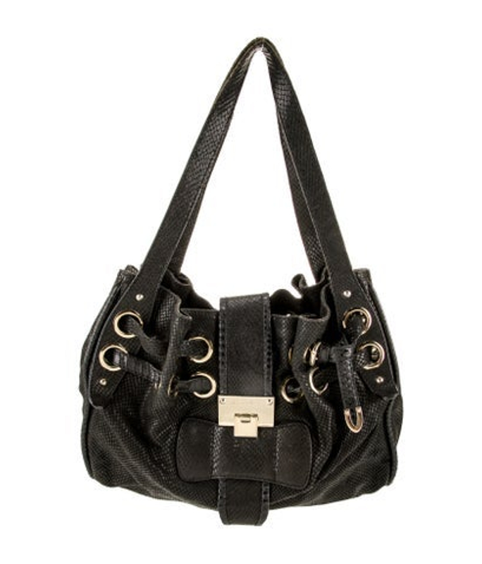 Jimmy Choo Choo Leather Shoulder Bag