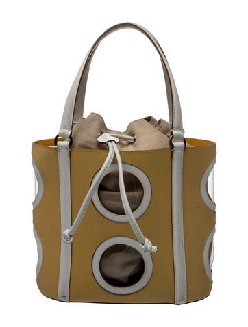 Leather Bucket Bag