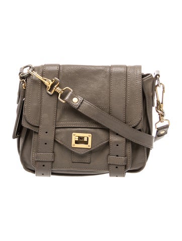 Proenza Schouler Leather Messenger Bag