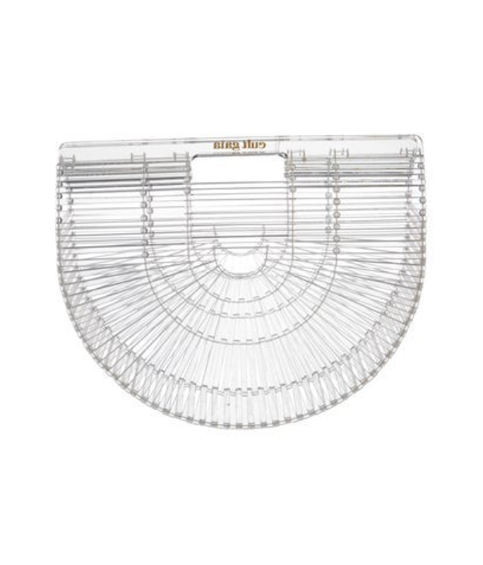 Cult Gaia Gaia Acrylic Top Handle Bag
