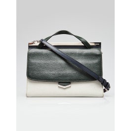 Fendi Fendi Multicolor Saffiano Leather Demi Jour Shoulder Bag 8BT222 
