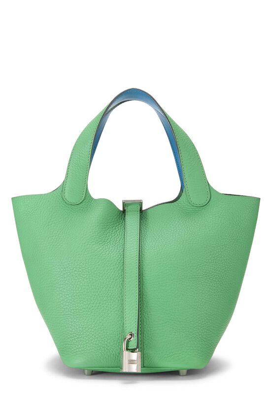 Hermès Vert Comics Clemence Picotin Eclat Lock 18