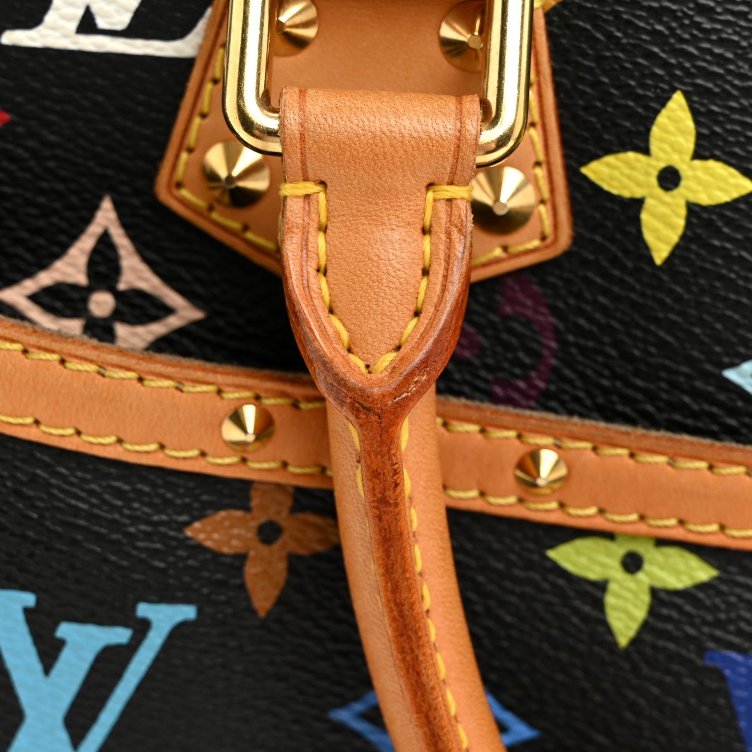 Louis Vuitton Monogram Multicolor Trouville Black