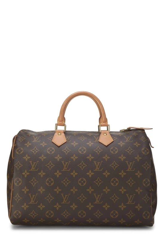 Monogram Canvas Speedy 35