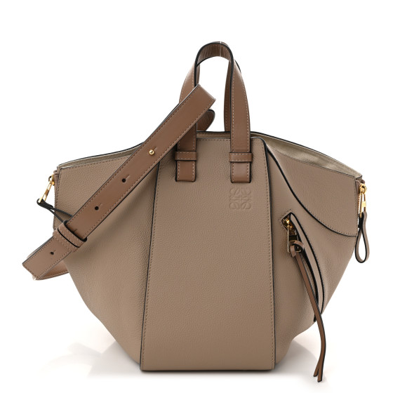 Loewe Calfskin Mini Hammock Shoulder Bag Sand Mink