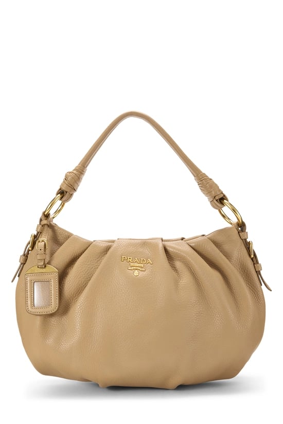 Beige Vitello Daino Hobo