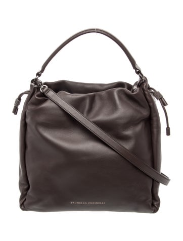 Leather Bucket Bag