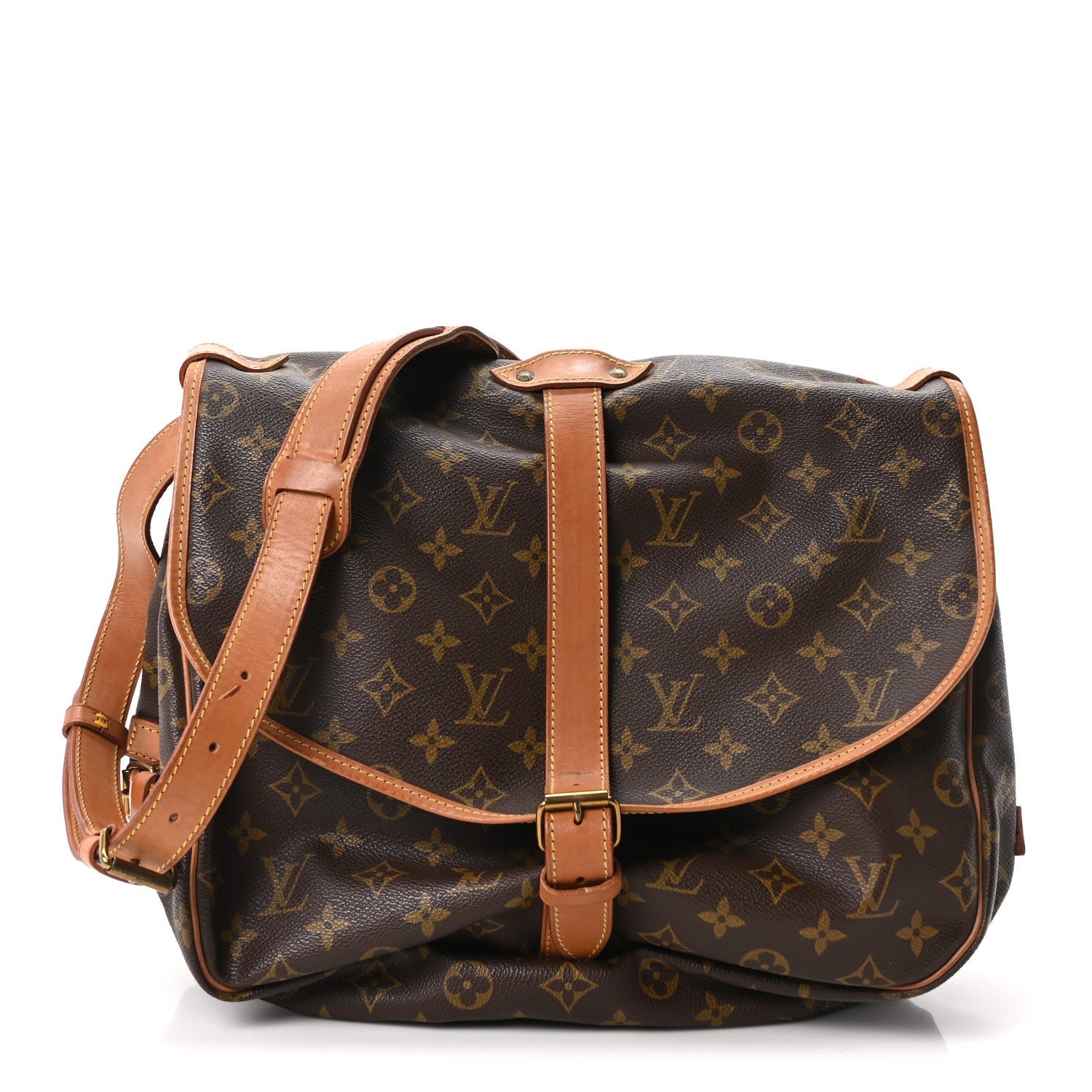 Louis Vuitton Monogram Saumur 35