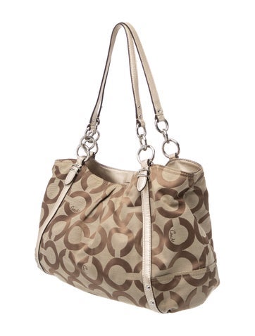 Coach Canvas Shoulder Bag