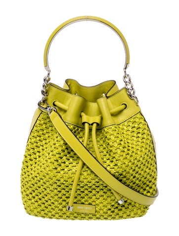 Jimmy Choo Raffia Bon Bon