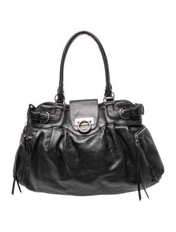 Salvatore Ferragamo Gancio Shoulder Bag