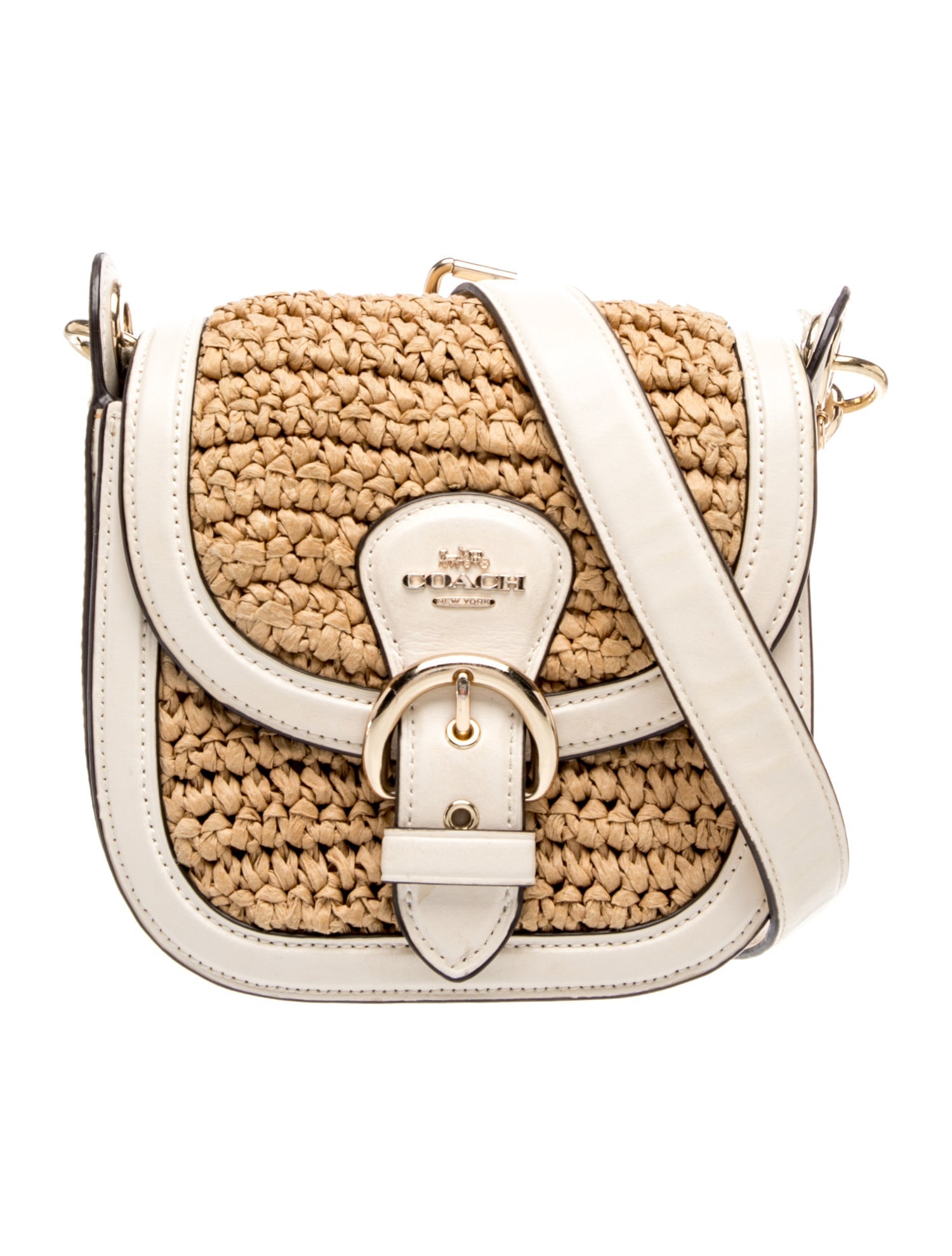 Straw Crossbody Bag