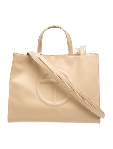 Leather Shopping Tote w/ Tags