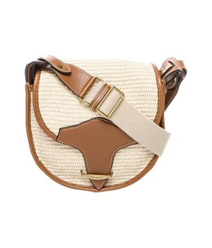Isabel Marant Marant Straw Messenger Bag