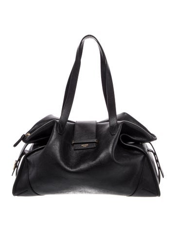 Leather Bar Holdall Large