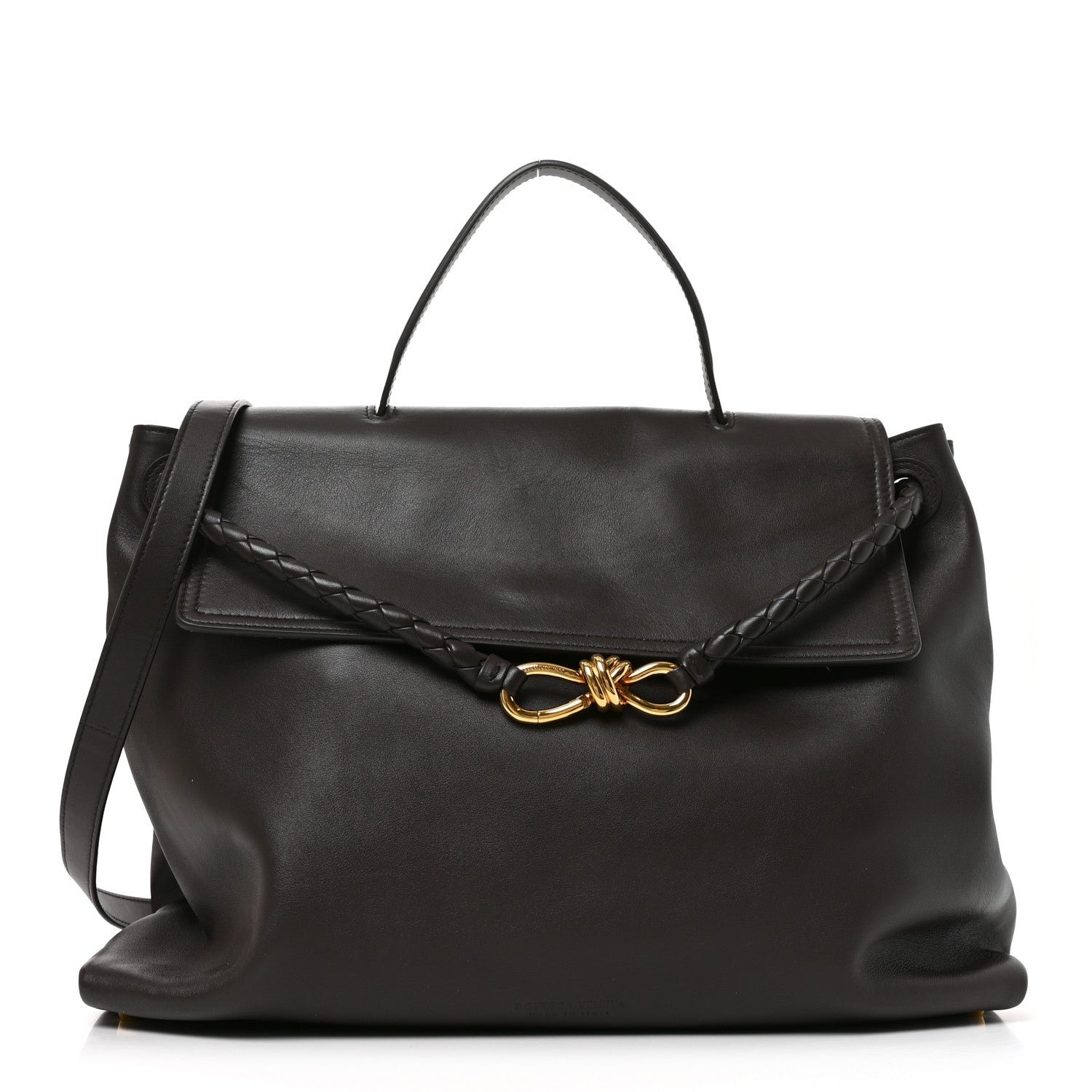 Bottega Veneta Silky Calfskin Large Ciao Ciao Fondant