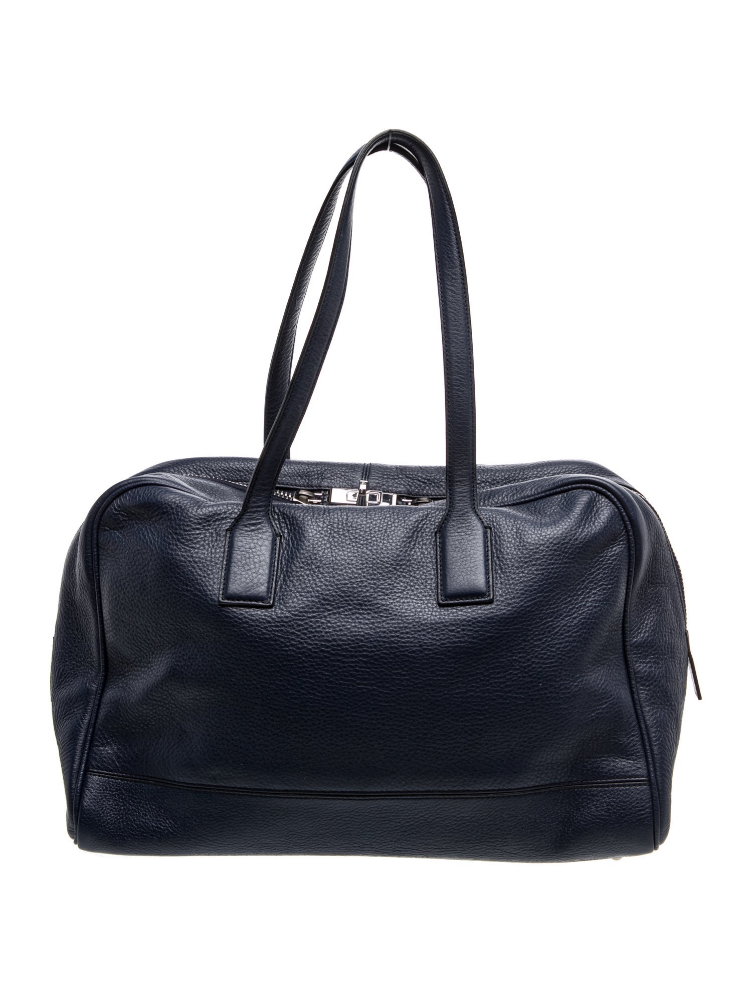 Leather Top Handle Bag