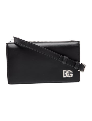Dolce & Gabbana Leather Crossbody Bag w/ Tags
