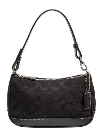 Jacquard Top Handle Bag