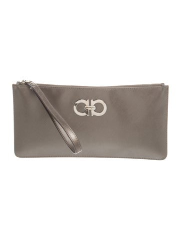 Ferragamo Gancini Clutch